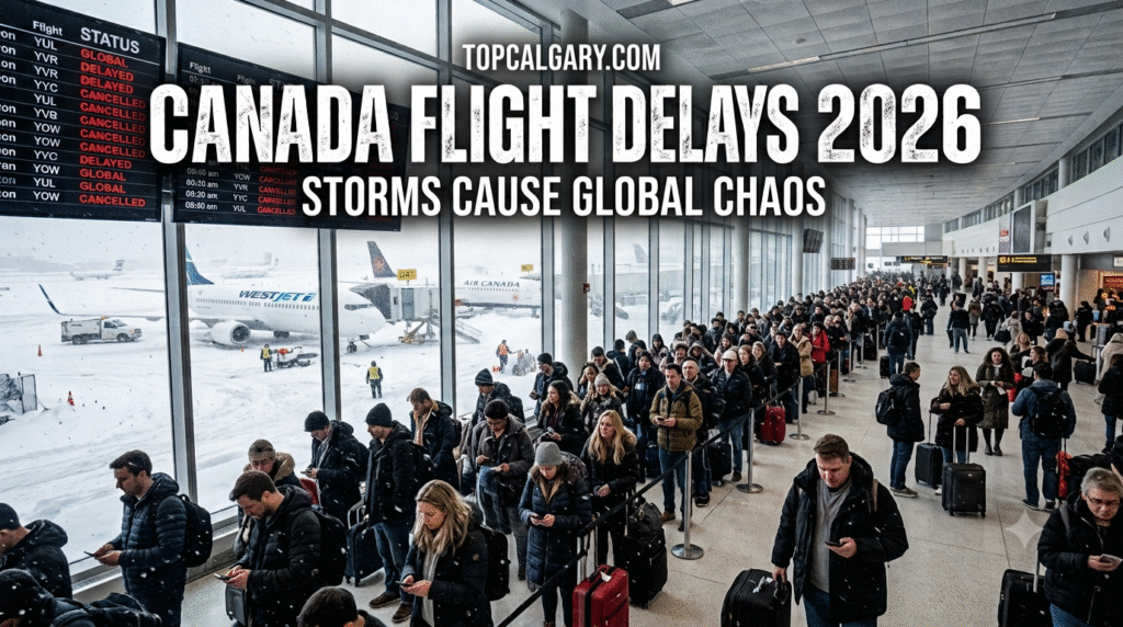 Canada flight delays 2026
