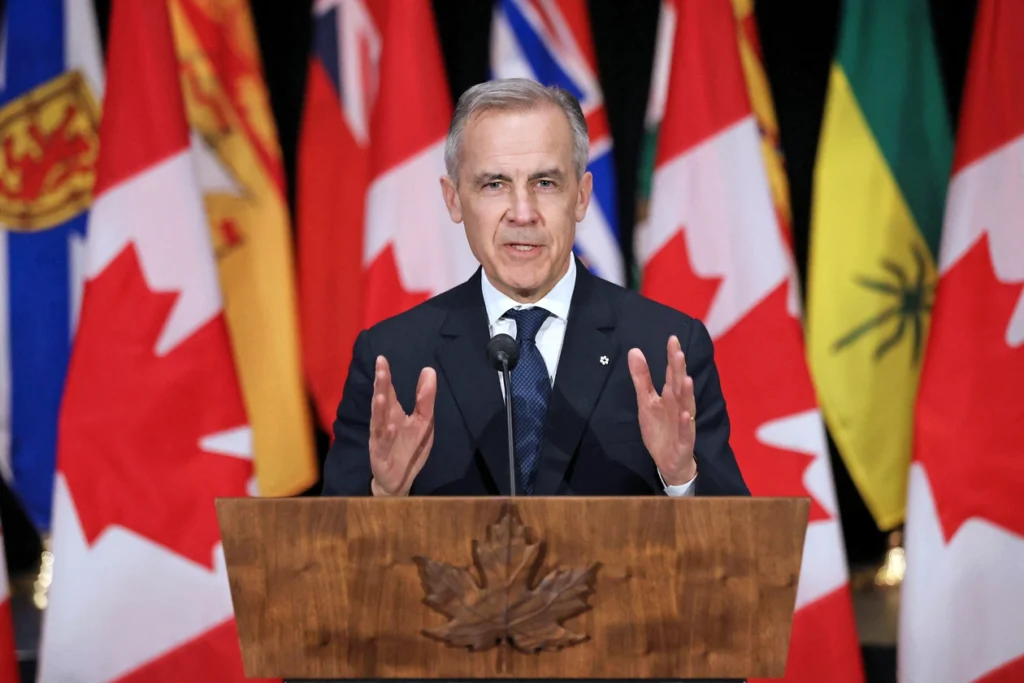 Carney NATO summit CUSMA review